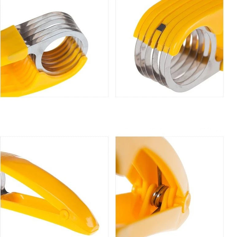 Ham Banana Slicer Cutter Eco-friendly Kitchen Tools Plastic Vegetable Fruit Slicers Cutter Cucumber Sala Shredders Cooking Tools