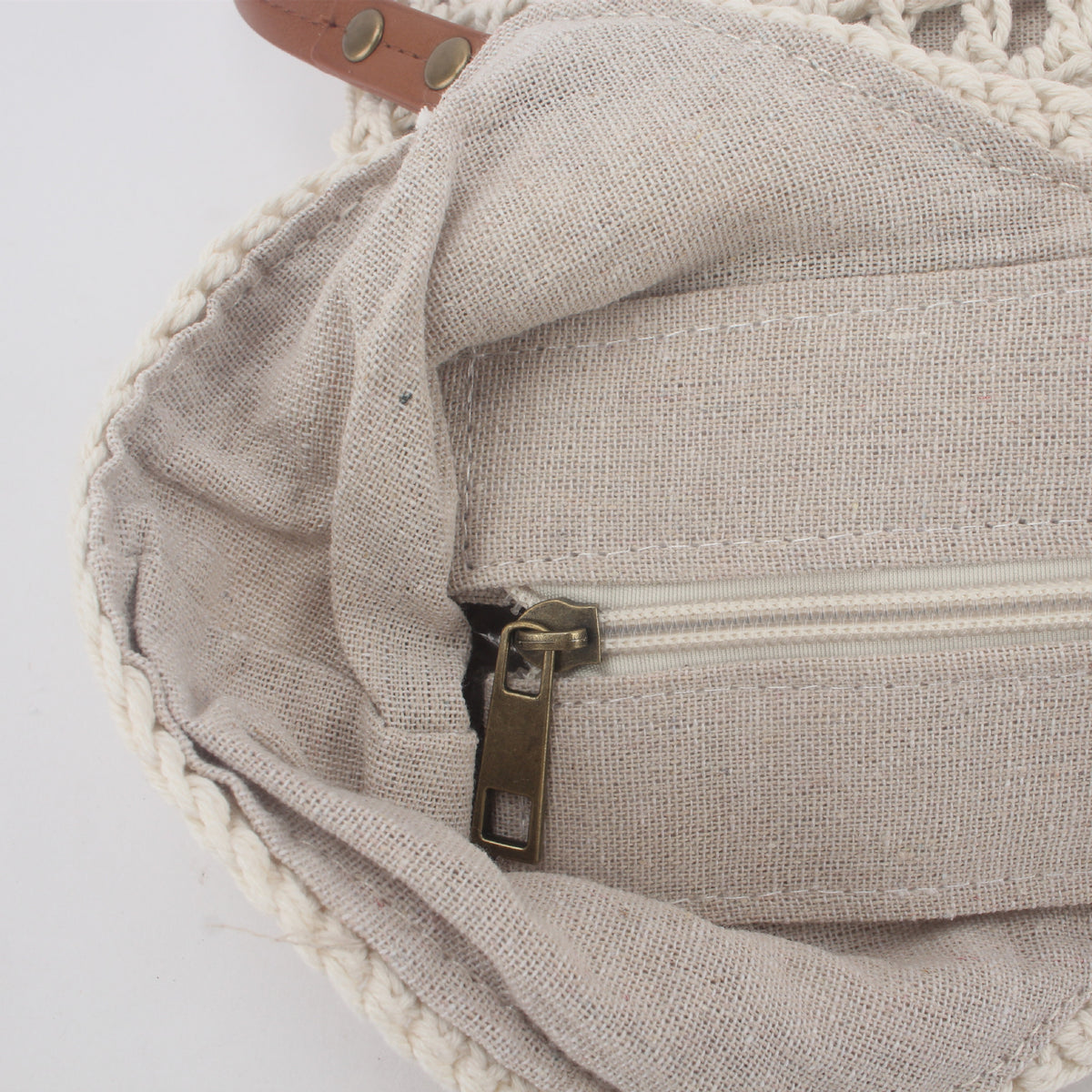 Casual Large Capacity Shoulder Cotton Woven Bag New Arrival Hollow Mesh Tote Bag Seaside Holiday Beach Bag for Women
