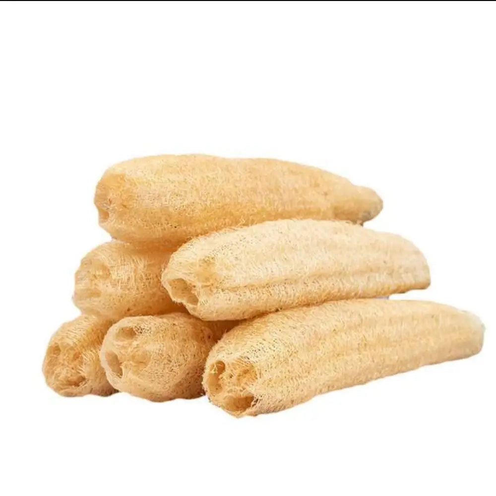 Natural Loofah Luffa Sponge Long Non-stick Body Shower Sponge Good Absorbency Ecological Planting Dishwashing Artifact