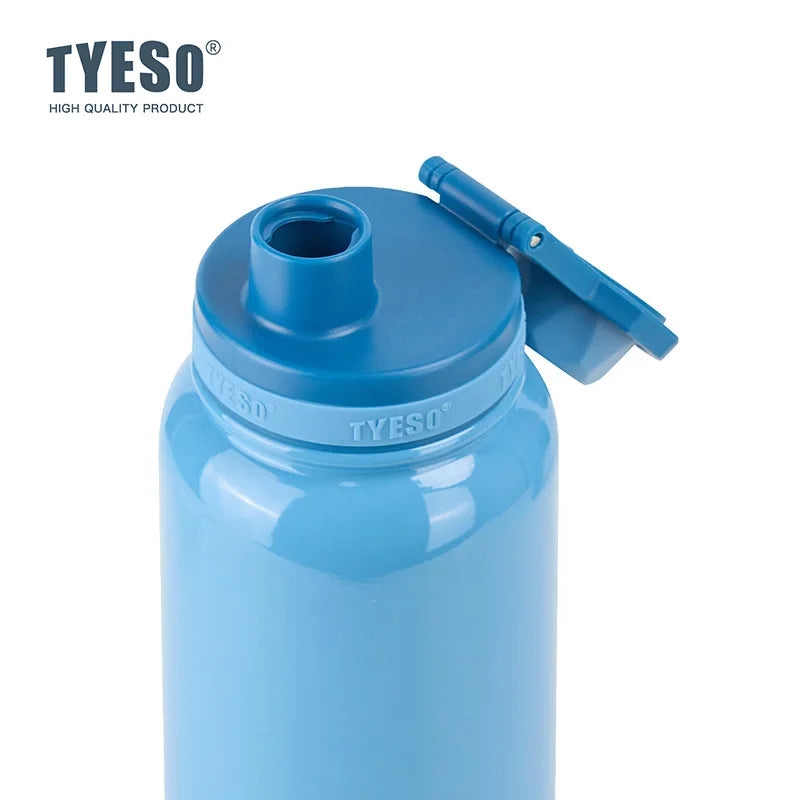 TYESO Stainless Steel Thermal Cup Car Insulated Flask Water Tumbler for Outdoor Sports Thermos Bottle Travel Vacuum Flasks