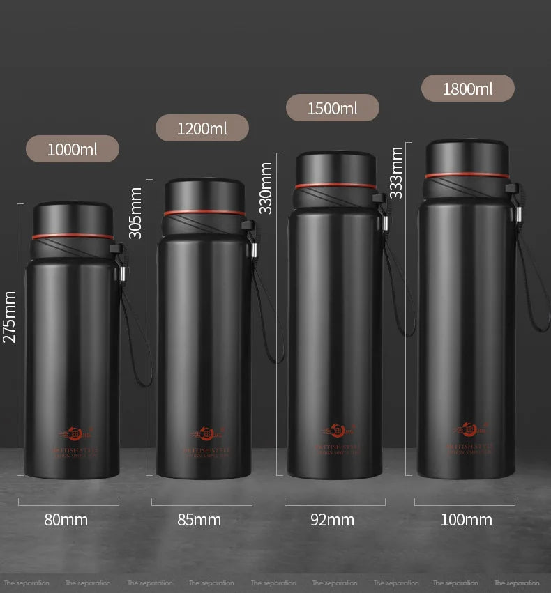 Large-capacity 304 stainless steel business insulated cup, hanging cup, simple and portable gift water cup
