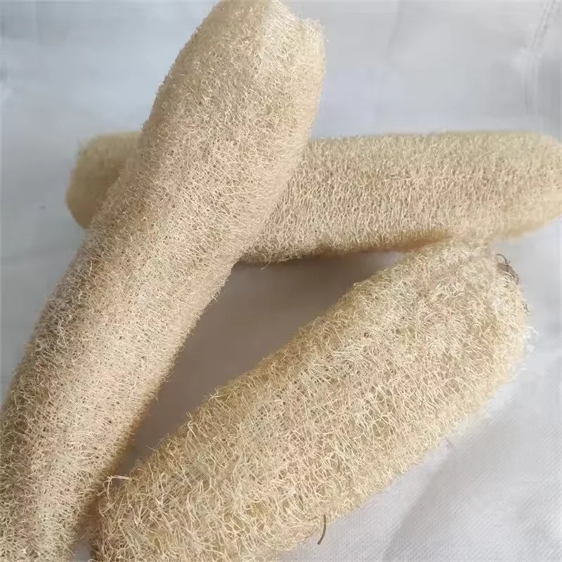 Natural Loofah Sponge Multi-purpose Cleaning Tool for Kitchen Bathroom Scrubber Daily Cleansing Wash Body Scrubber Cellulose