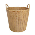 New Foldable Laundry Basket Woven Rattan-Style Toys Storage Basket Wicker Baskets
