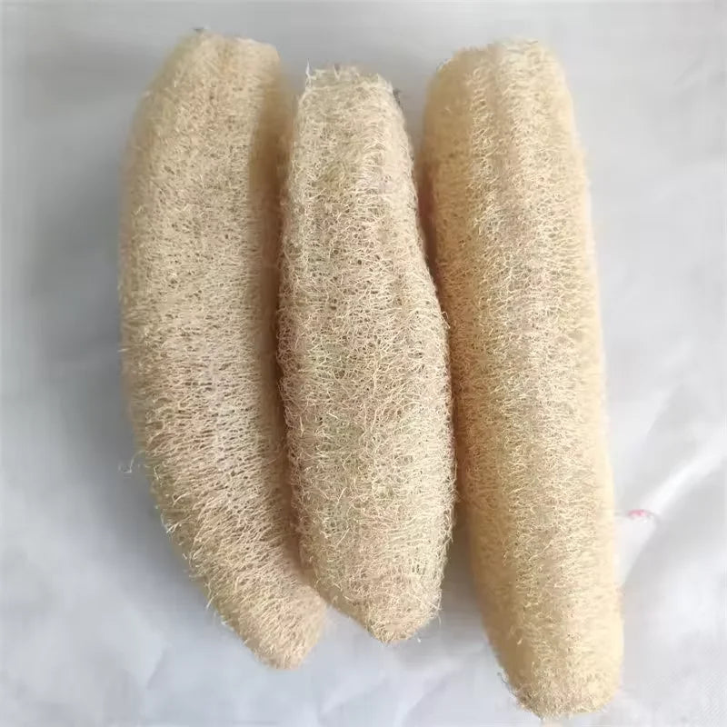 Natural Loofah Sponge Multi-purpose Cleaning Tool for Kitchen Bathroom Scrubber Daily Cleansing Wash Body Scrubber Cellulose