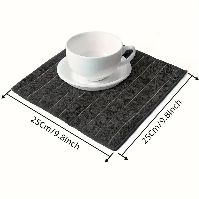 2/4/6/8Pcs Microfiber Dish Towels Dishcloth Ultra Soft And Absorbent Kitchen Towels Household Cleaning Tools Kitchen Wash Cloth