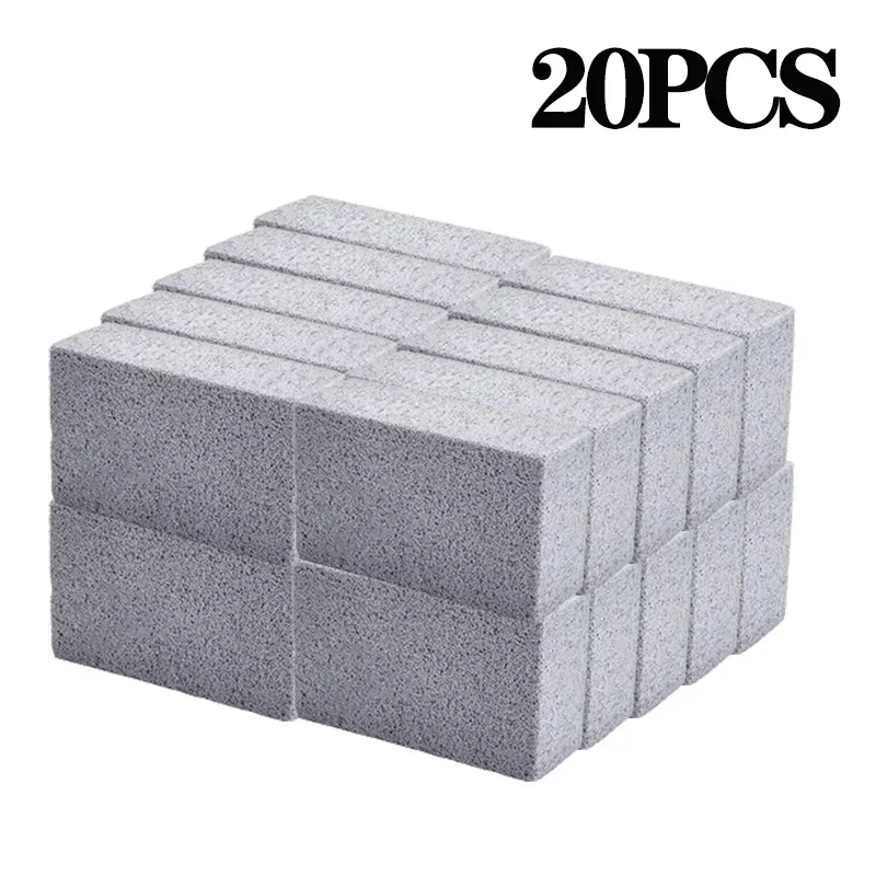 1-20PCS Versatile Grade Pumice Stone Grill Cleaning Brick Grease and Oil Remover for Oven Stove Bbq Griddle Frying Pan Flat Top