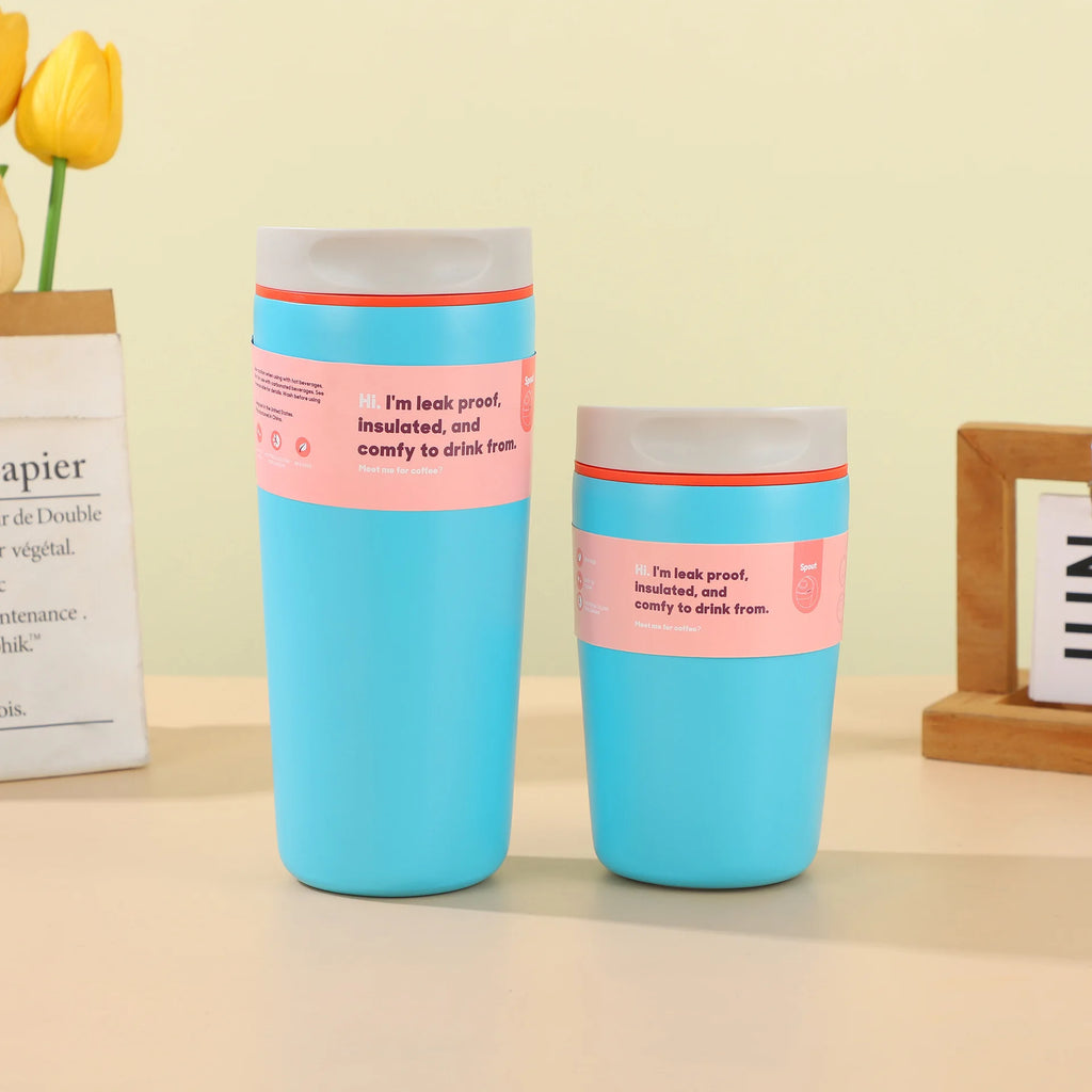 Coffee Cup  Steel Insulated Cup. Office Use. Women's Portable Travel Water Bottle. Super Attractive Appearance. High Quality.