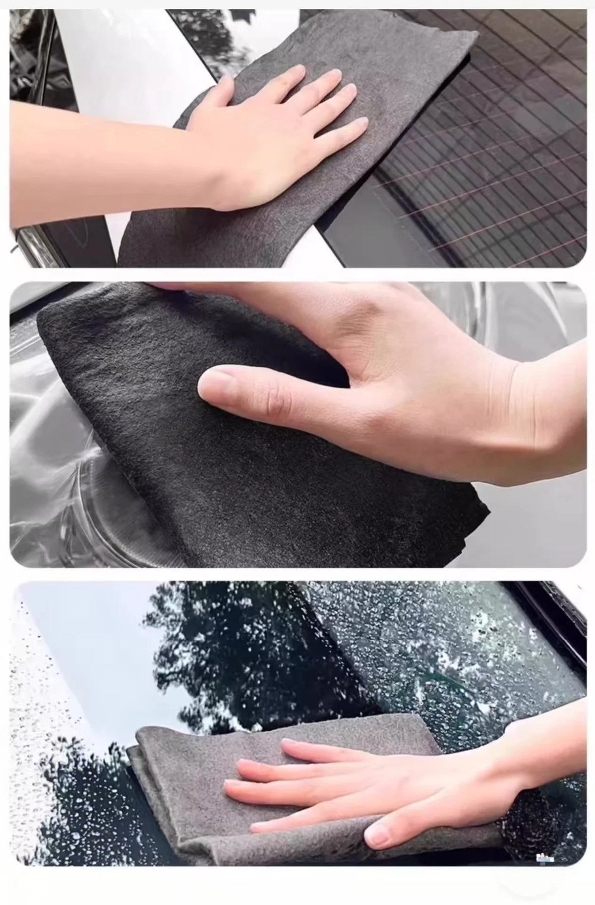 Thickened Magic Mop; Special Glass Cleaning Cloth; No Trace, No Shedding Magic Cloth; Home Use Water and Oil Stain Remover.