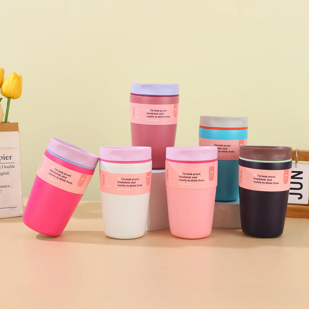 Coffee Cup  Steel Insulated Cup. Office Use. Women's Portable Travel Water Bottle. Super Attractive Appearance. High Quality.