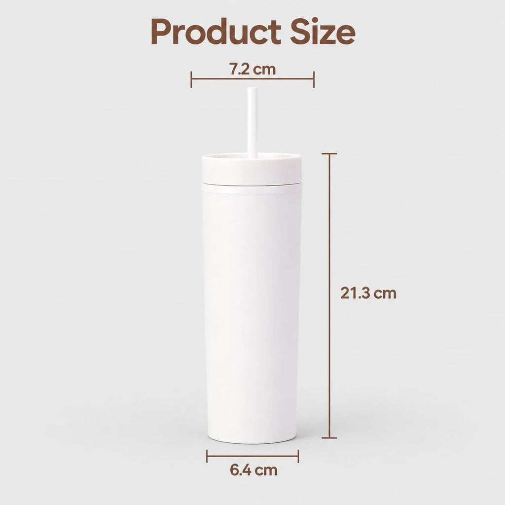Personalized Tumbler Cup 16oz Custom Straw Cup Double Wall Plastic Drinkware Holiday Gift Halloween Christmas Party Gift Design