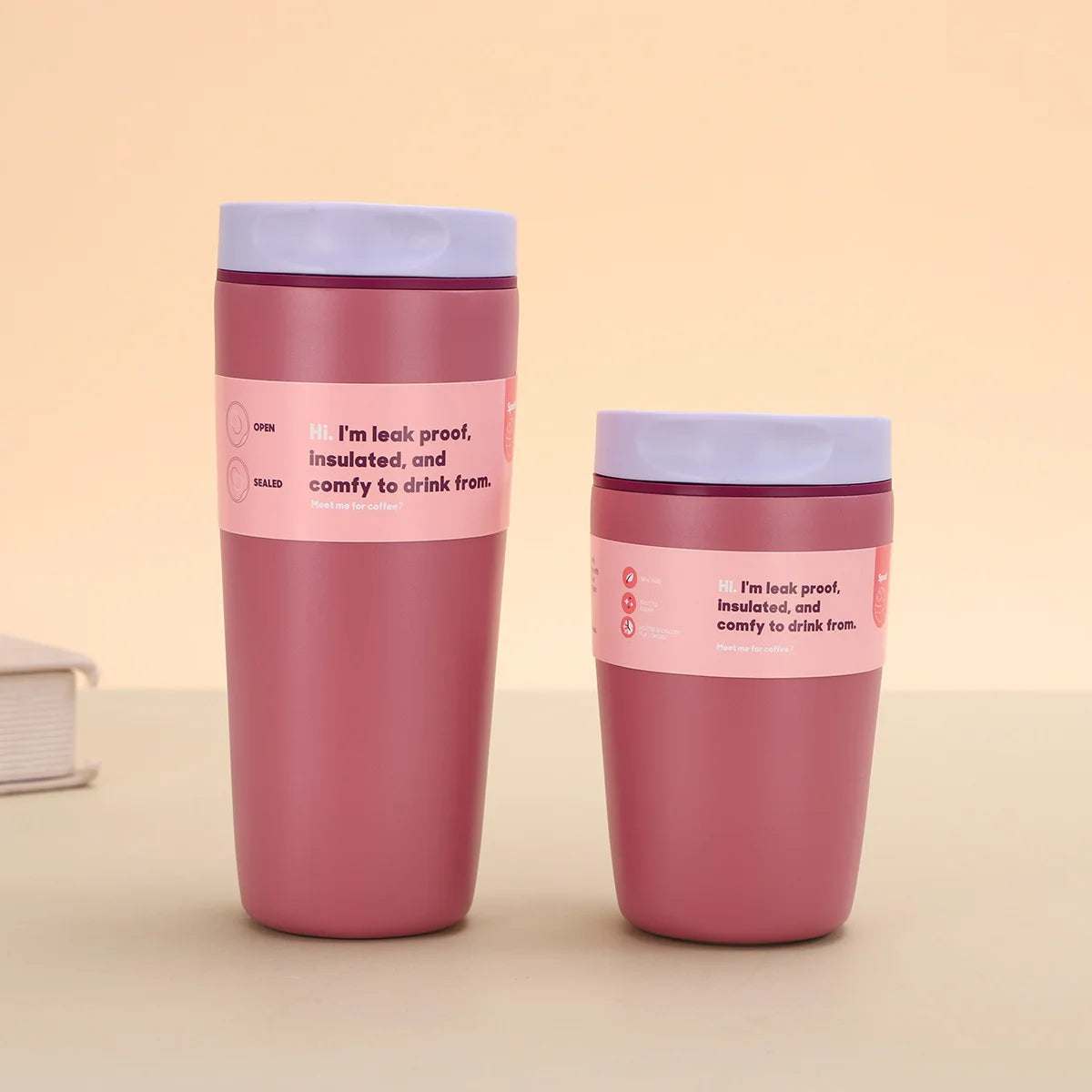 Coffee Cup  Steel Insulated Cup. Office Use. Women's Portable Travel Water Bottle. Super Attractive Appearance. High Quality.