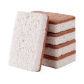 Eco Friendly Scrub Sponge Made Of Cellulose Coconut Sisal Wood Pulp Cotton Microfiber Safe