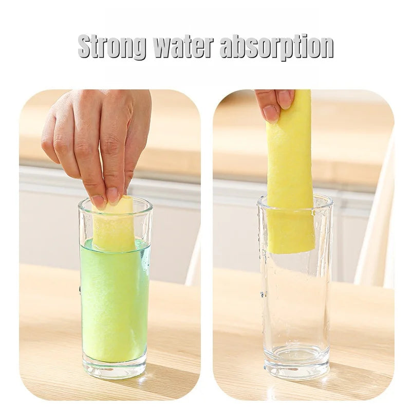 20~100PCs Reusable Loofah Dishcloth Powerful Cleaning Clothes Kitchen Cleaning Tools Microfiber Towel Water Absorbing Rags