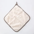 Kitchen Towels Hangable Cleaning Cloth for Tableware Dish Cloth Microfiber Absorbent Household Cleaning Towels