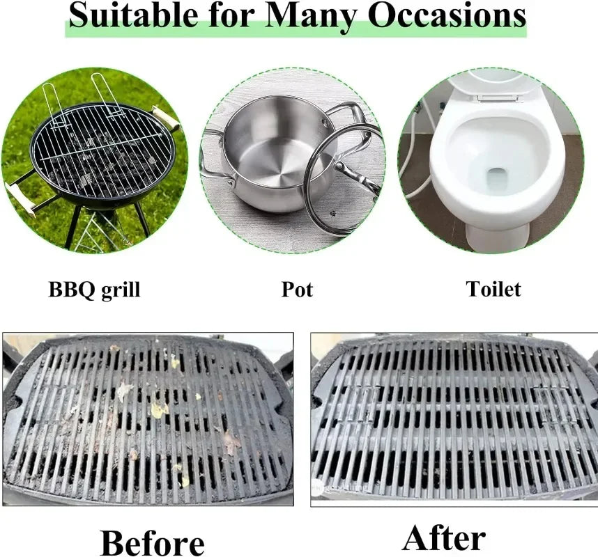 1-20PCS Versatile Grade Pumice Stone Grill Cleaning Brick Grease and Oil Remover for Oven Stove Bbq Griddle Frying Pan Flat Top