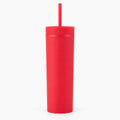 Personalized Tumbler Cup 16oz Custom Straw Cup Double Wall Plastic Drinkware Holiday Gift Halloween Christmas Party Gift Design