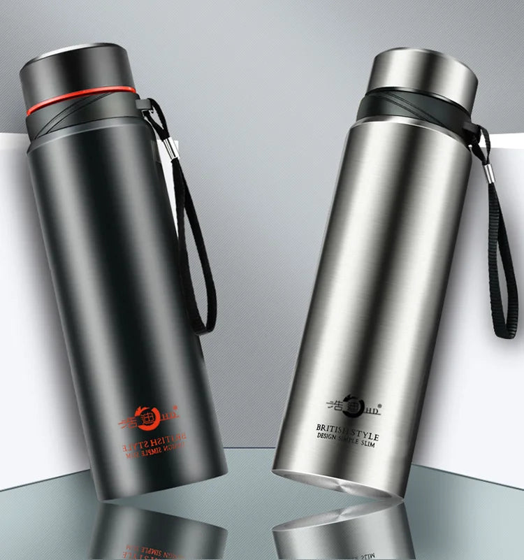 Large-capacity 304 stainless steel business insulated cup, hanging cup, simple and portable gift water cup