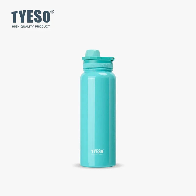 TYESO Stainless Steel Thermal Cup Car Insulated Flask Water Tumbler for Outdoor Sports Thermos Bottle Travel Vacuum Flasks