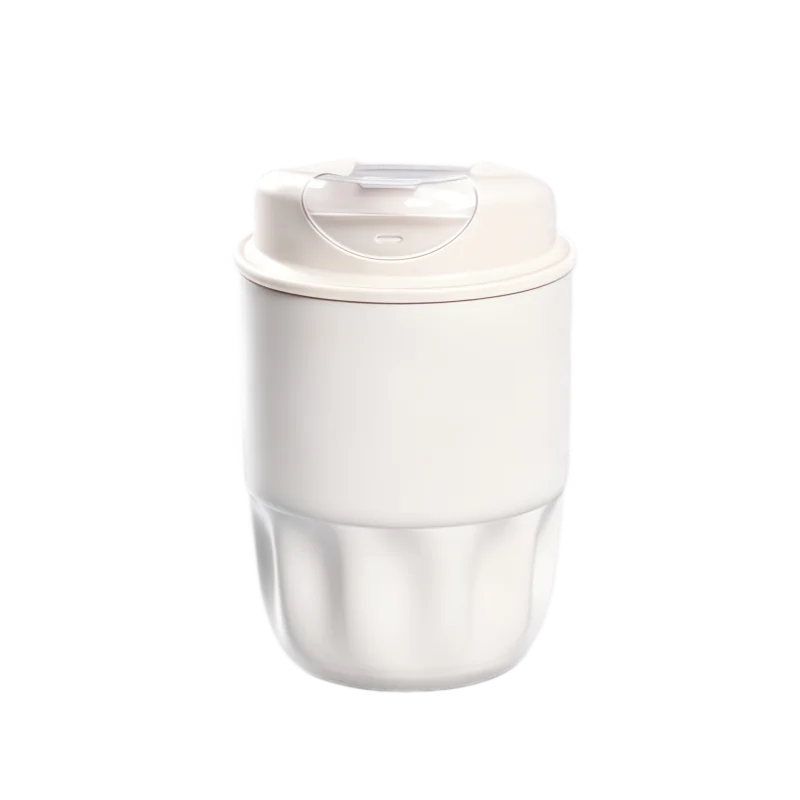 260ML 450ML  Thermal Coffee Mug Leakproof Portable Travel Tumbler with Lid Stainless Steel Cup for Car Work Hot Cold Drink