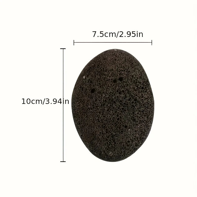 Natural Pumice Stone for Exfoliation - Unscented,Foot & Hand Foot File, Remover for Smooth Feet and Hands, Ideal for Home Use