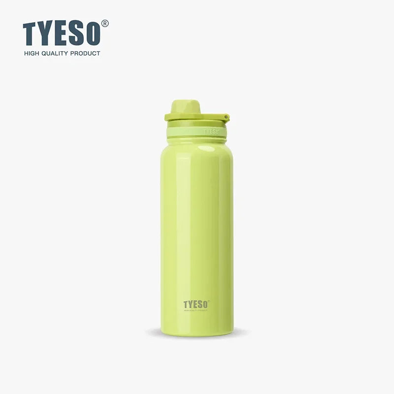 TYESO Stainless Steel Thermal Cup Car Insulated Flask Water Tumbler for Outdoor Sports Thermos Bottle Travel Vacuum Flasks