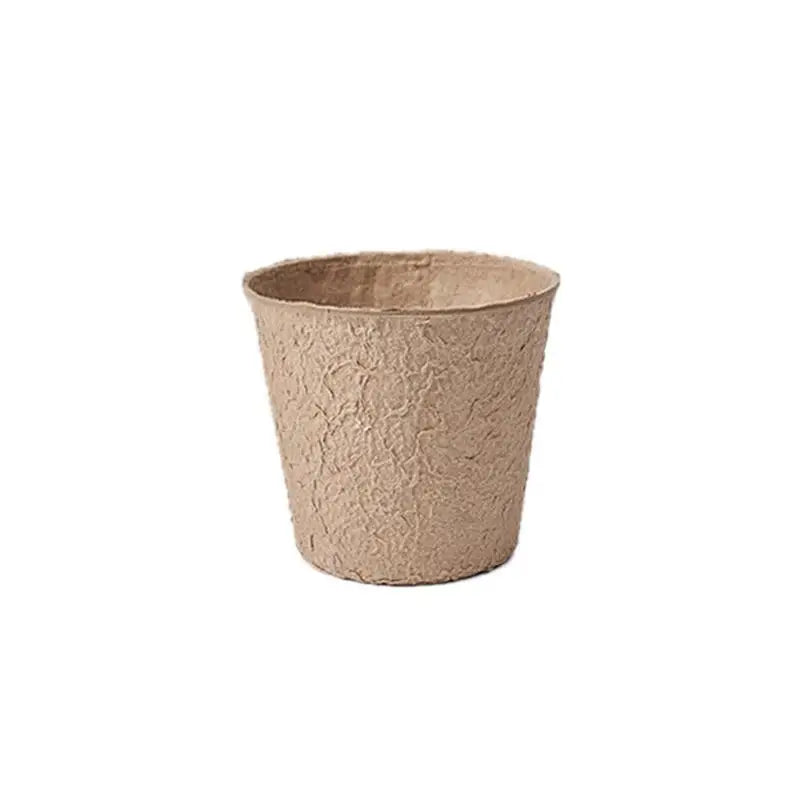 Eco-Friendly Biodegradable Plant Pots  Pulp Seedling Starter Cups Breathable for Healthy Plant Growth Balcony Garden
