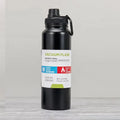 Insulated Stainless Steel Thermal Bottle 600-1000ML Vacuum Flask for Sports and Car Travel, Keeps Beverages Hot & Cold