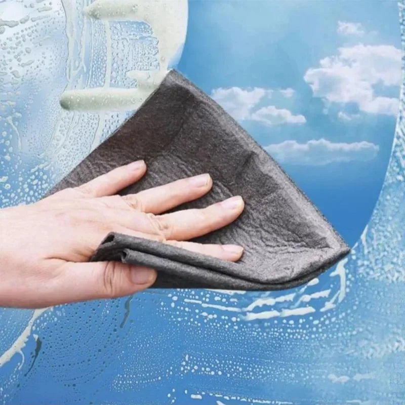 1/5/20PCS Magic Cleaning Cloths Reusable Microfiber Washing Rags Car Window Mirror Wipe Towels Rag Household Kitchen Clean Tools
