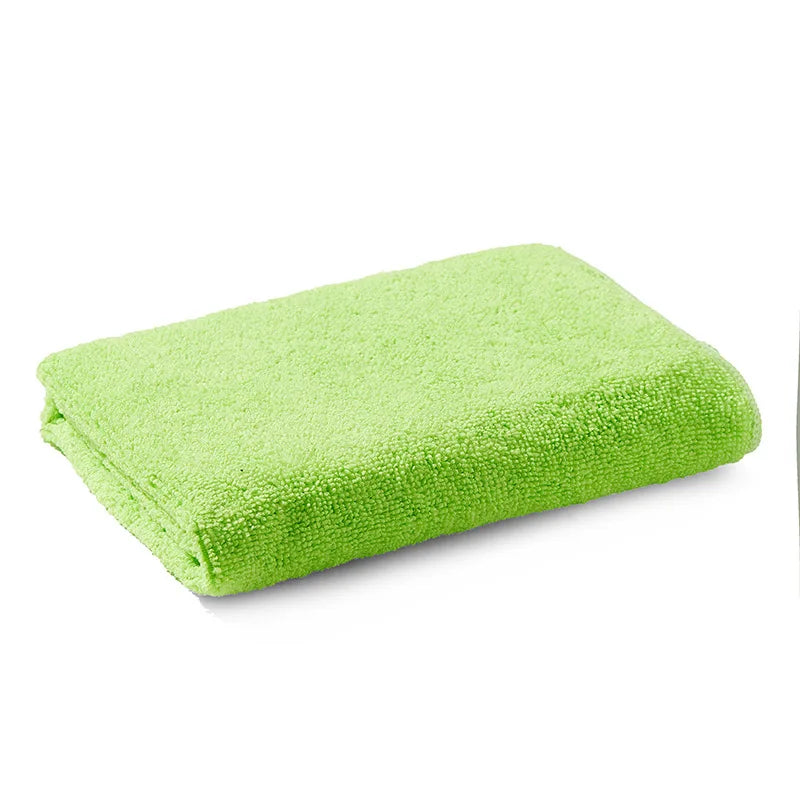 1-50pcs Microfiber Cleaning Cloth Dishwashing Cloth Household Rag Kitchen Bathroom Cleaning Towel Durable Absorbent Towel