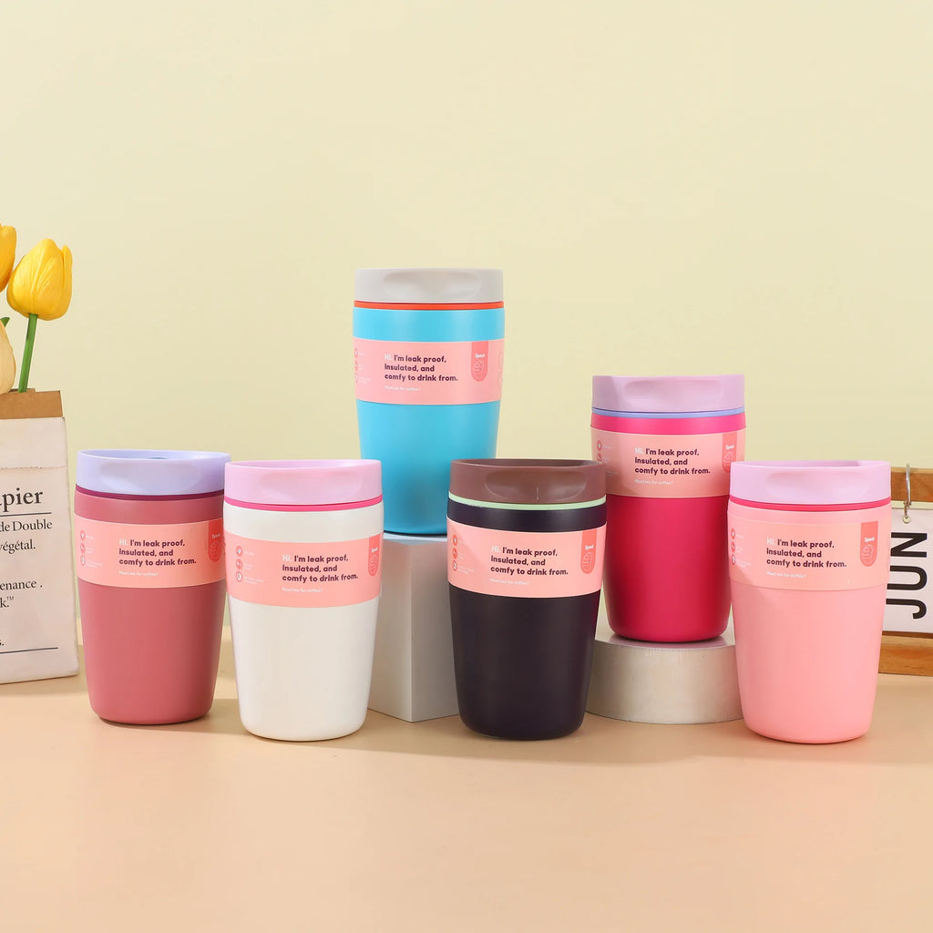 Coffee Cup  Steel Insulated Cup. Office Use. Women's Portable Travel Water Bottle. Super Attractive Appearance. High Quality.