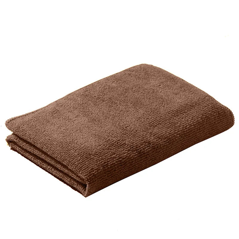 1-50pcs Microfiber Cleaning Cloth Dishwashing Cloth Household Rag Kitchen Bathroom Cleaning Towel Durable Absorbent Towel
