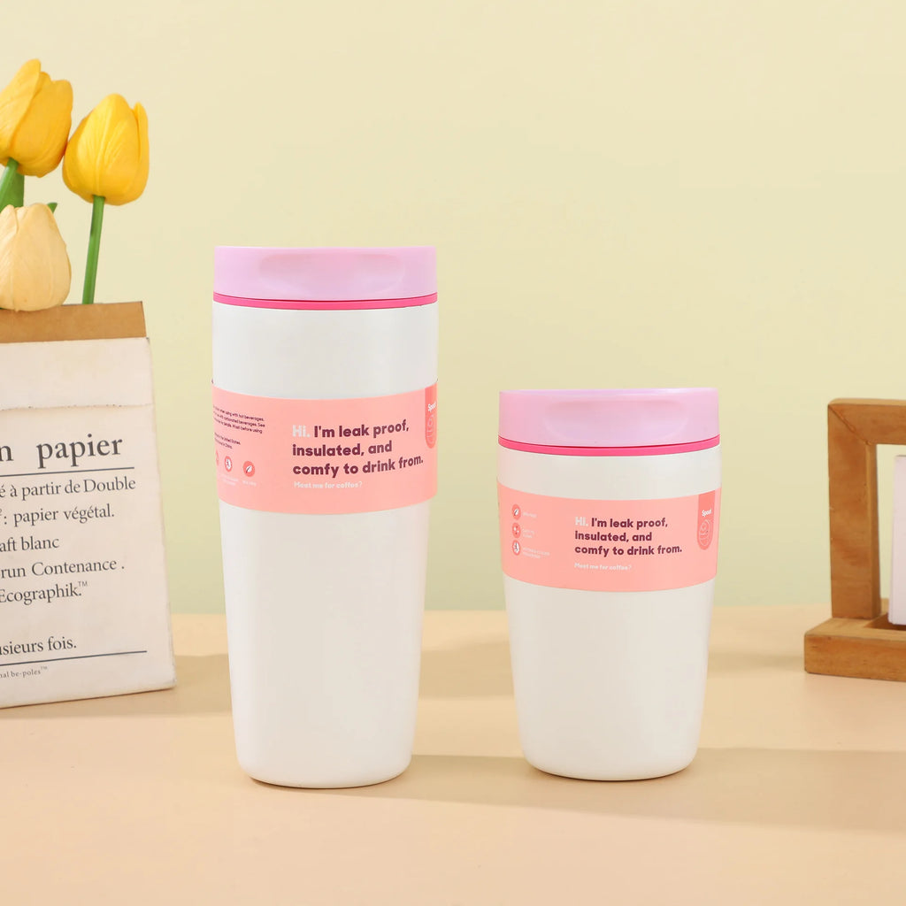 Coffee Cup  Steel Insulated Cup. Office Use. Women's Portable Travel Water Bottle. Super Attractive Appearance. High Quality.