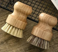 2pcs Dish Brush Kitchen Cleaning Brush Wooden Dish Brush with Natural Sisal and Coconut Durable Portable Eco Friendly Zero Waste